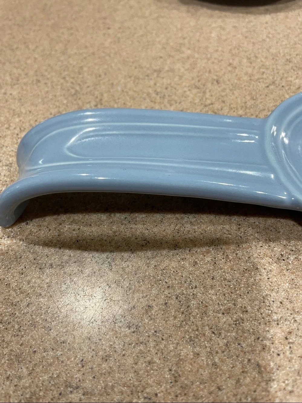 Fiesta Ceramic Spoon Rest in Light Blue